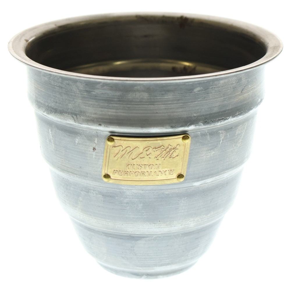 m&m(エムアンドエム) ×MASSES POT TYPE 1 - Chrysails STEEL / SMALL マシス クリサリス 鉄鉢 ポット シルバー