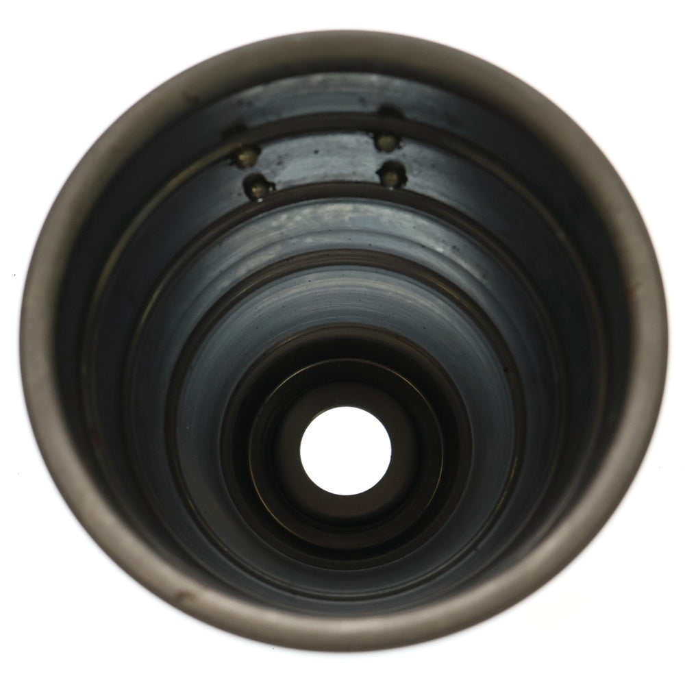 m&m(エムアンドエム) ×MASSES POT TYPE 1 - Chrysails STEEL / SMALL マシス クリサリス 鉄鉢 ポット シルバー