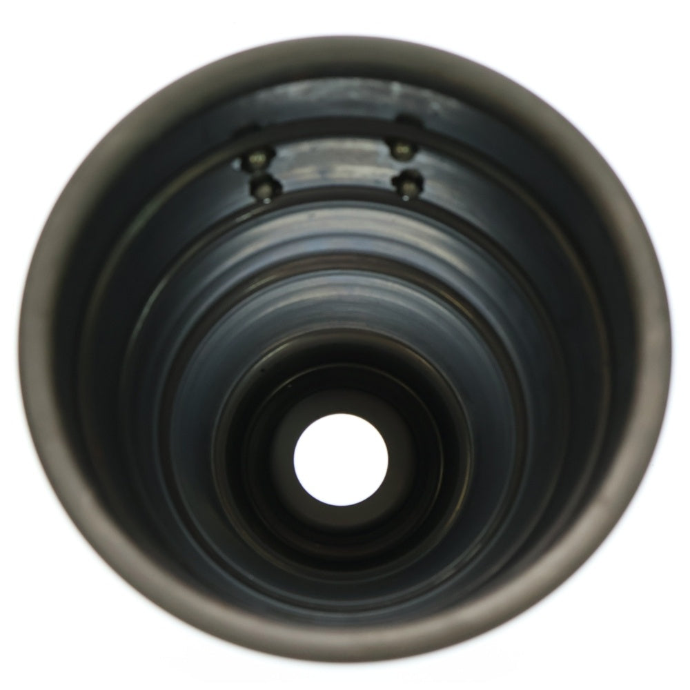 m&m(エムアンドエム) ×MASSES POT TYPE 1 - Chrysails STEEL / SMALL マシス クリサリス 鉄鉢 ポット シルバー