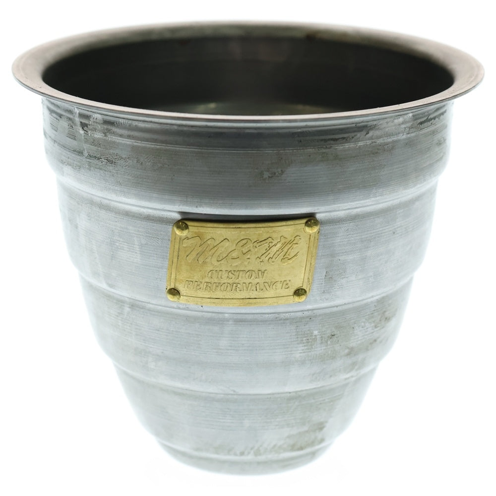 m&m(エムアンドエム) ×MASSES POT TYPE 1 - Chrysails STEEL / SMALL マシス クリサリス 鉄鉢 ポット シルバー