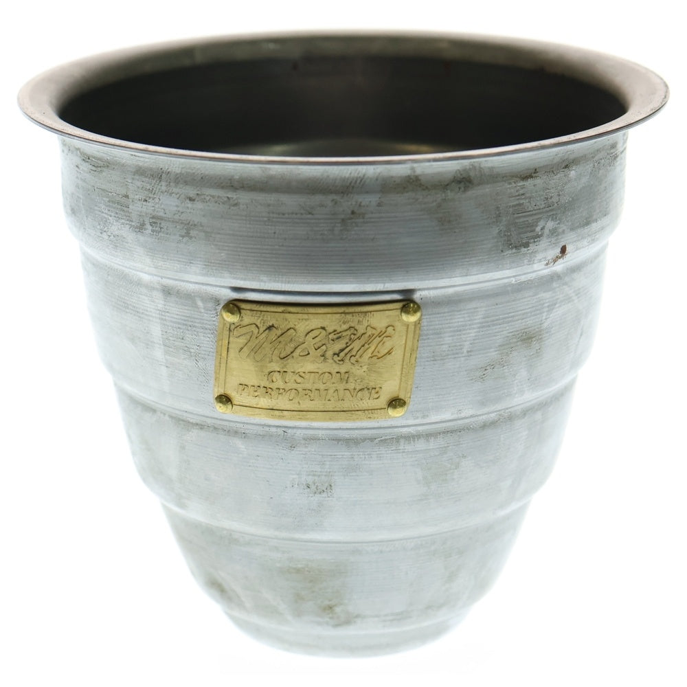 m&m(エムアンドエム) ×MASSES POT TYPE 1 - Chrysails STEEL / SMALL マシス クリサリス 鉄鉢 ポット シルバー