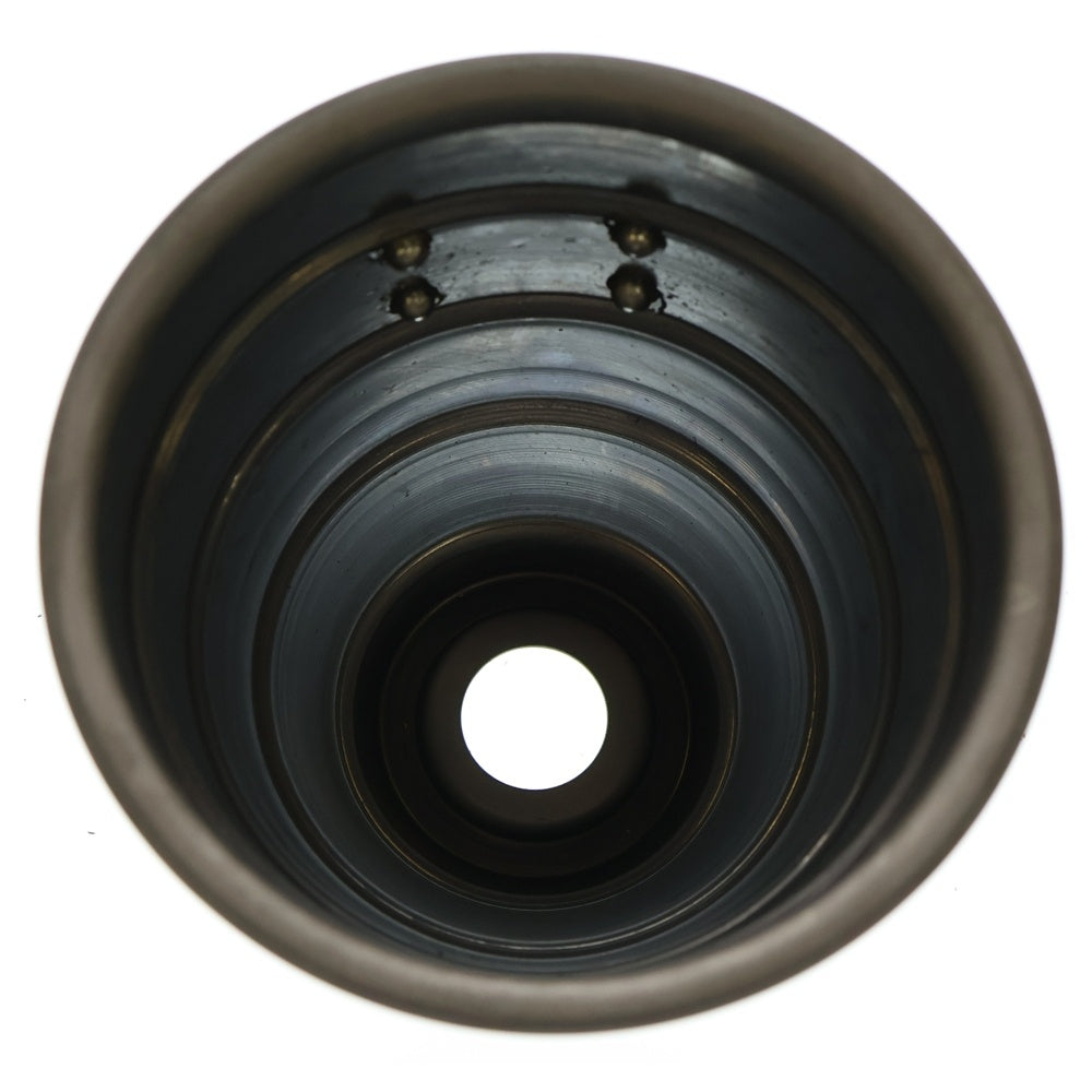 m&m(エムアンドエム) ×MASSES POT TYPE 1 - Chrysails STEEL / SMALL マシス クリサリス 鉄鉢 ポット シルバー