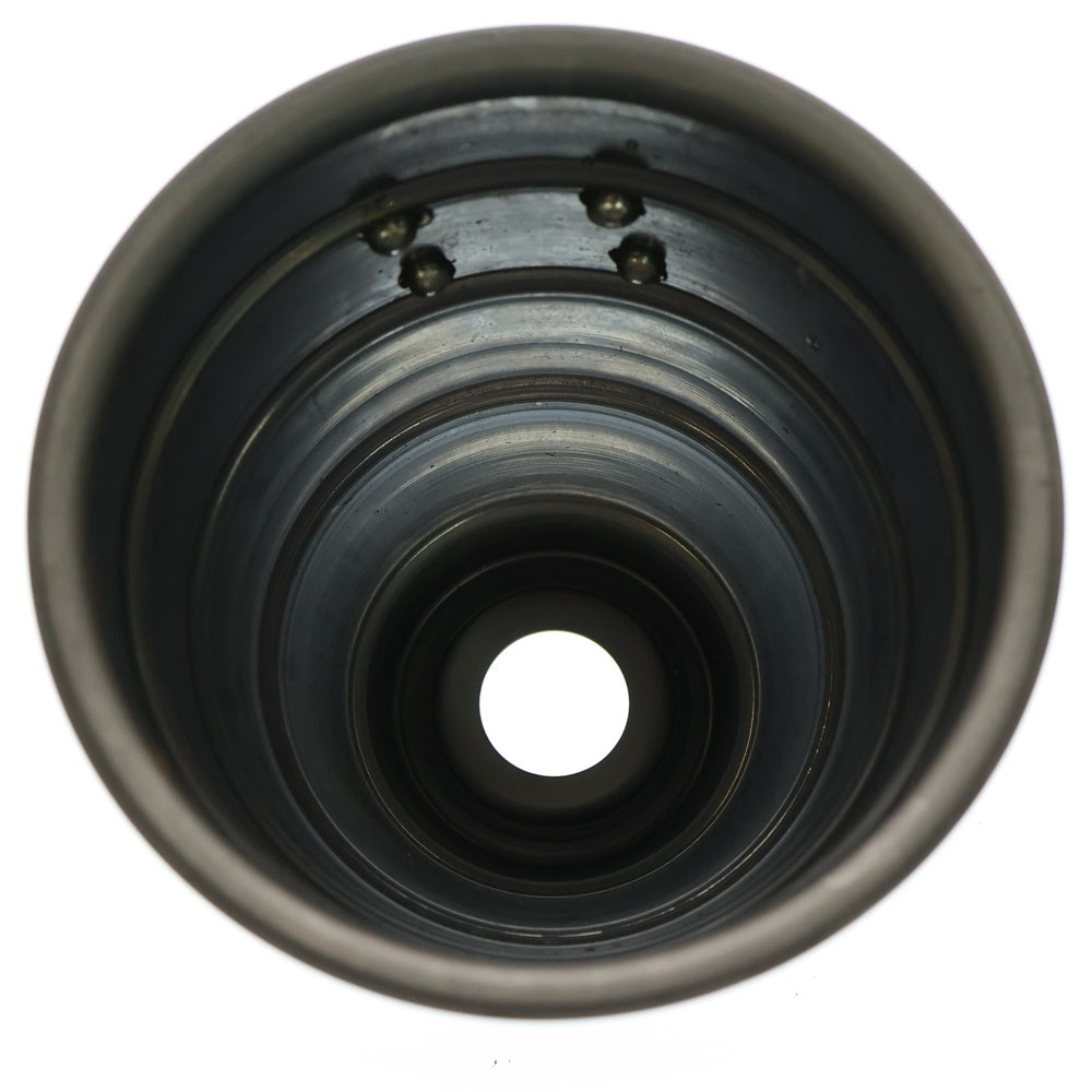 m&m(エムアンドエム) ×MASSES POT TYPE 1 - Chrysails STEEL / SMALL マシス クリサリス 鉄鉢 ポット シルバー