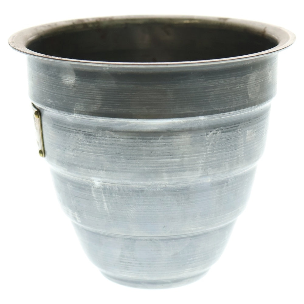 m&m(エムアンドエム) ×MASSES POT TYPE 1 - Chrysails STEEL / SMALL マシス クリサリス 鉄鉢 ポット シルバー