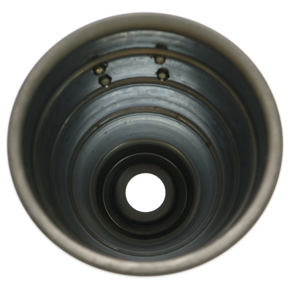 m&m(エムアンドエム) ×MASSES POT TYPE 1 - Chrysails STEEL / SMALL マシス クリサリス 鉄鉢 ポット シルバー