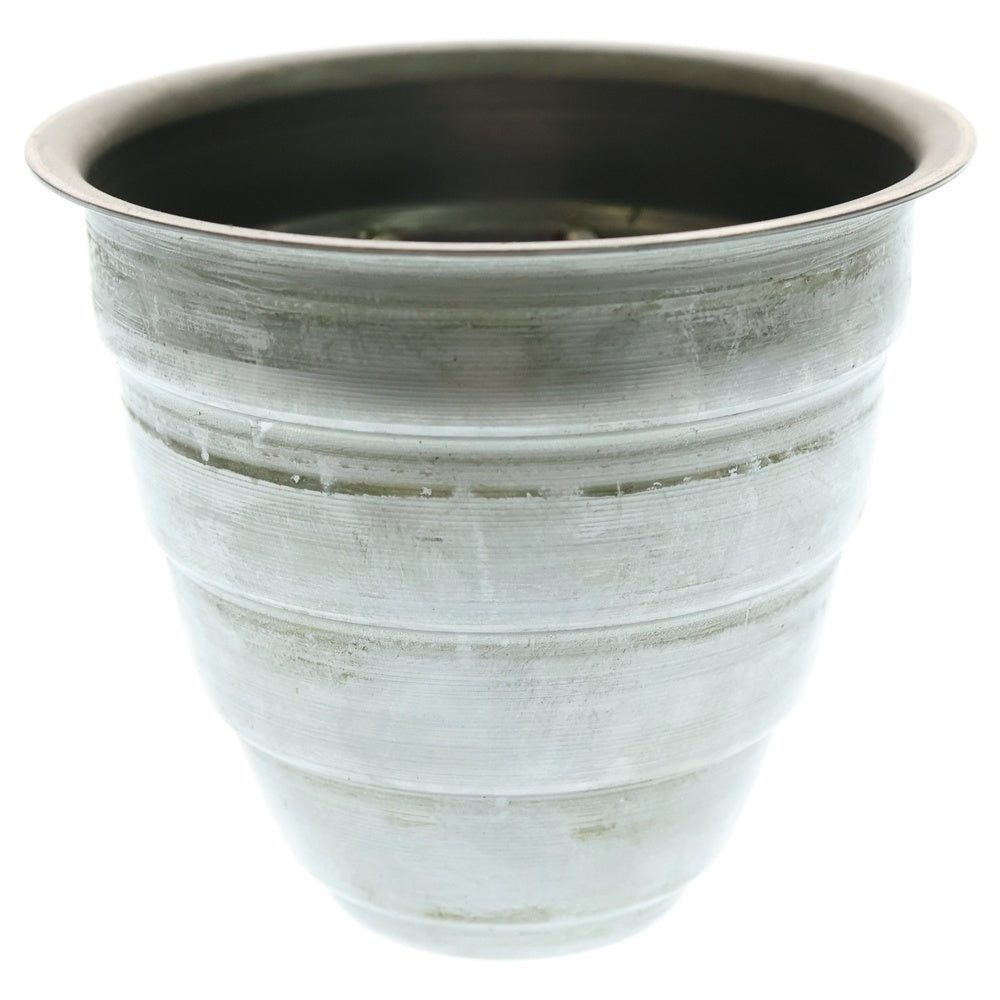 m&m(エムアンドエム) ×MASSES POT TYPE 1 - Chrysails STEEL / SMALL マシス クリサリス 鉄鉢 ポット シルバー