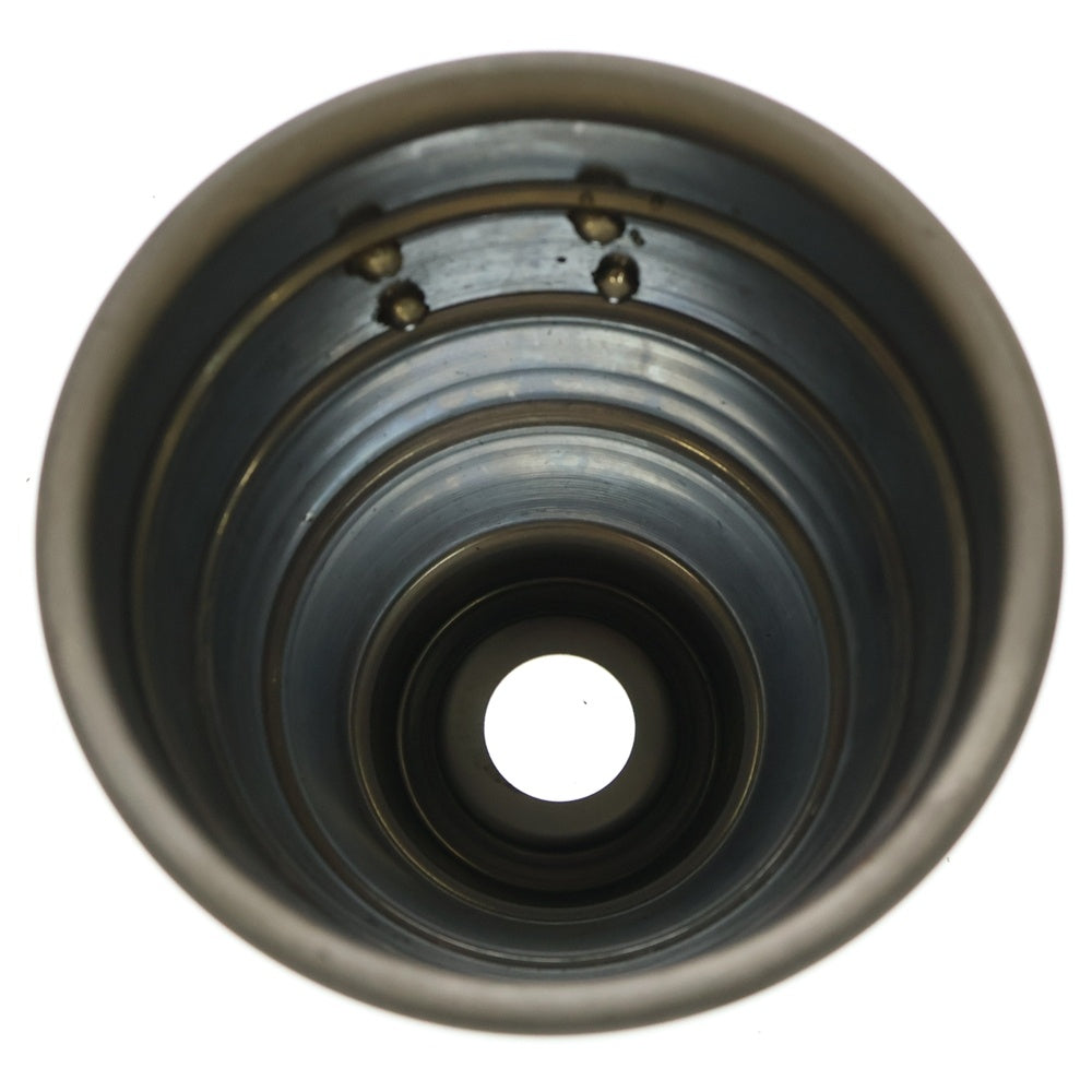 m&m(エムアンドエム) ×MASSES POT TYPE 1 - Chrysails STEEL / SMALL マシス クリサリス 鉄鉢 ポット シルバー