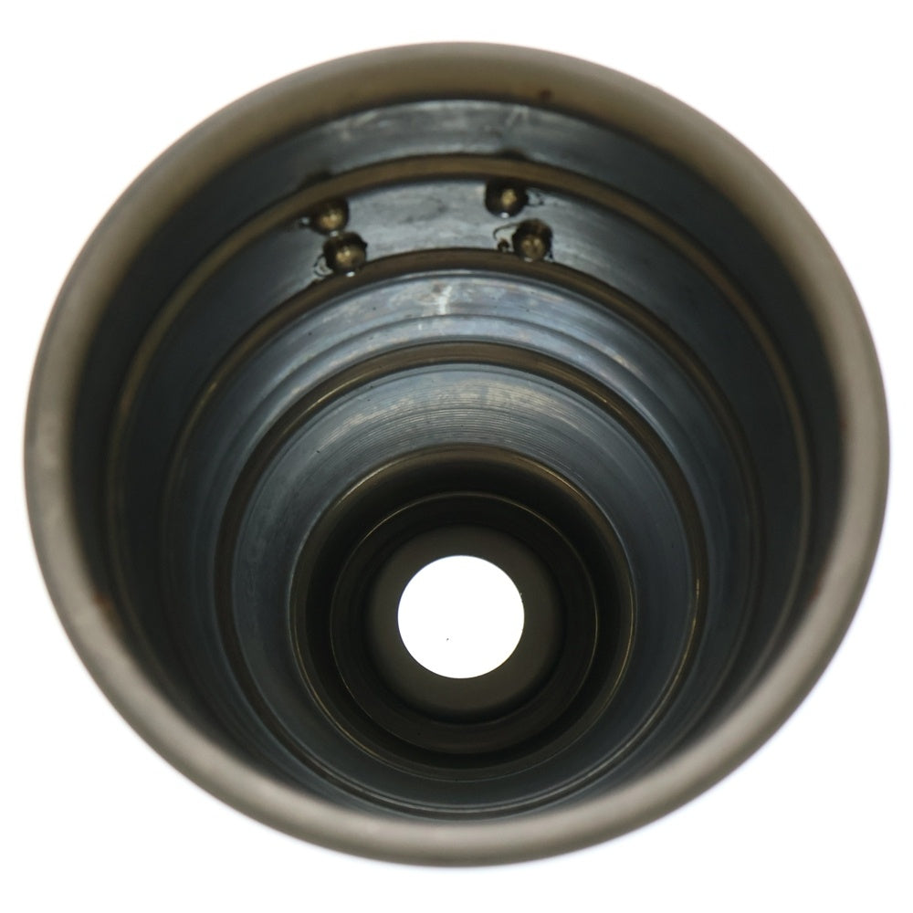 m&m(エムアンドエム) ×MASSES POT TYPE 1 - Chrysails STEEL / SMALL マシス クリサリス 鉄鉢 ポット シルバー