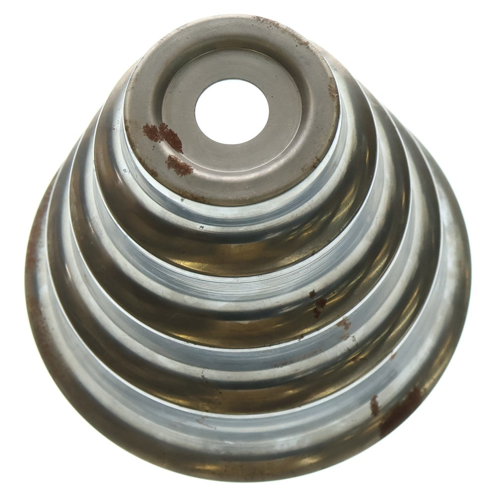 m&m(エムアンドエム) ×MASSES POT TYPE 8 - CLIFF STEEL / MEDIUM マシス クリフ 鉄鉢 ポット シルバー