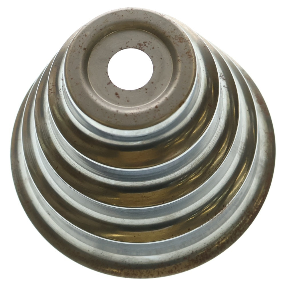 m&m(エムアンドエム) ×MASSES POT TYPE 8 - CLIFF STEEL / MEDIUM マシス クリフ 鉄鉢 ポット シルバー