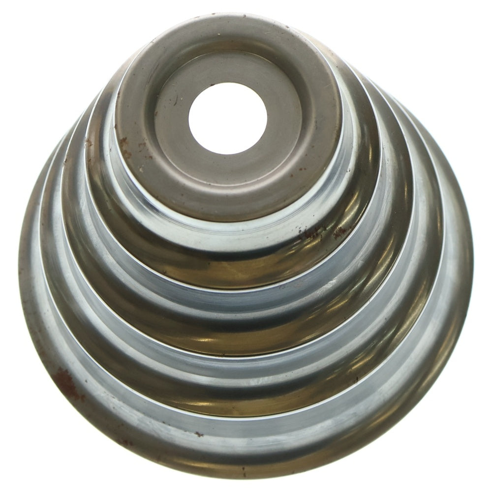 m&m(エムアンドエム) ×MASSES POT TYPE 8 - CLIFF STEEL / MEDIUM マシス クリフ 鉄鉢 ポット シルバー