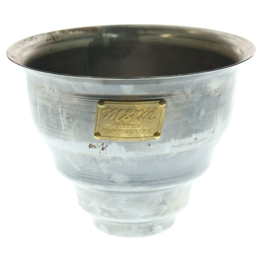 m&m(エムアンドエム) ×MASSES POT TYPE 5 - Conch STEEL / SMALL マシス コンク 鉄鉢 ポット シルバー