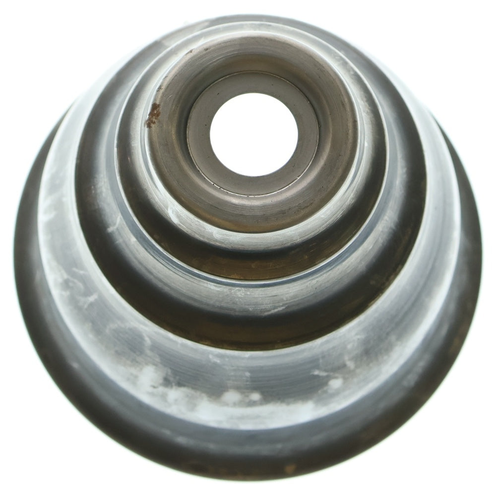 m&m(エムアンドエム) ×MASSES POT TYPE 5 - Conch STEEL / SMALL マシス コンク 鉄鉢 ポット シルバー