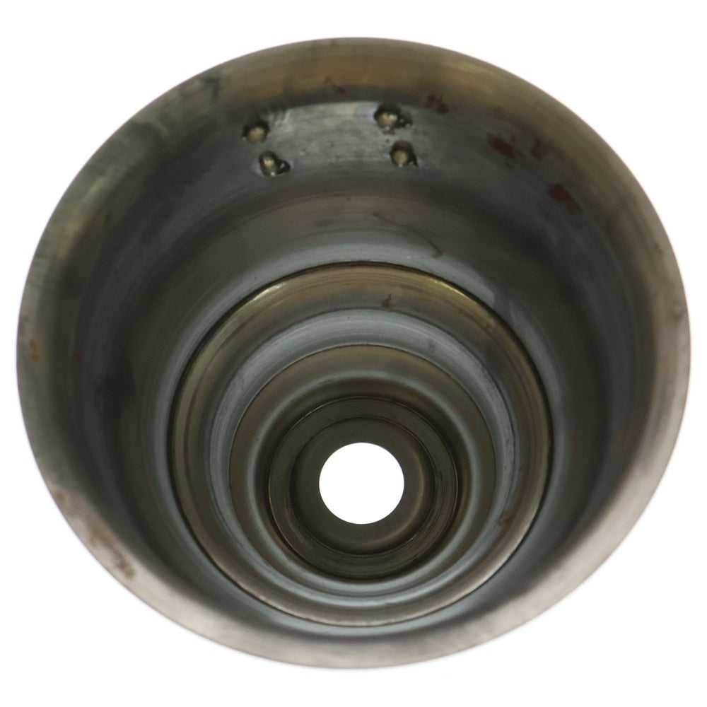 m&m(エムアンドエム) ×MASSES POT TYPE 5 - Conch STEEL / SMALL マシス コンク 鉄鉢 ポット シルバー