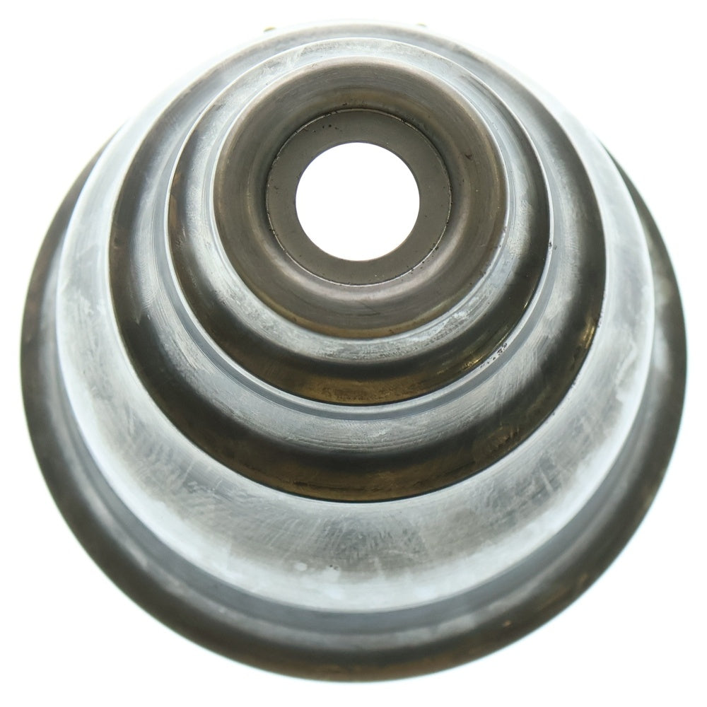 m&m(エムアンドエム) ×MASSES POT TYPE 5 - Conch STEEL / SMALL マシス コンク 鉄鉢 ポット シルバー