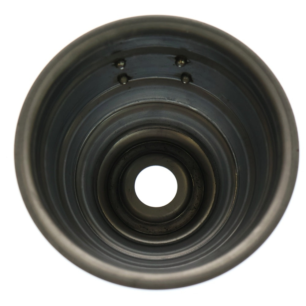 m&m(エムアンドエム) ×MASSES POT TYPE 4 - TERMIT STEEL / SMALL マシス ターミット 鉄鉢 ポット シルバー