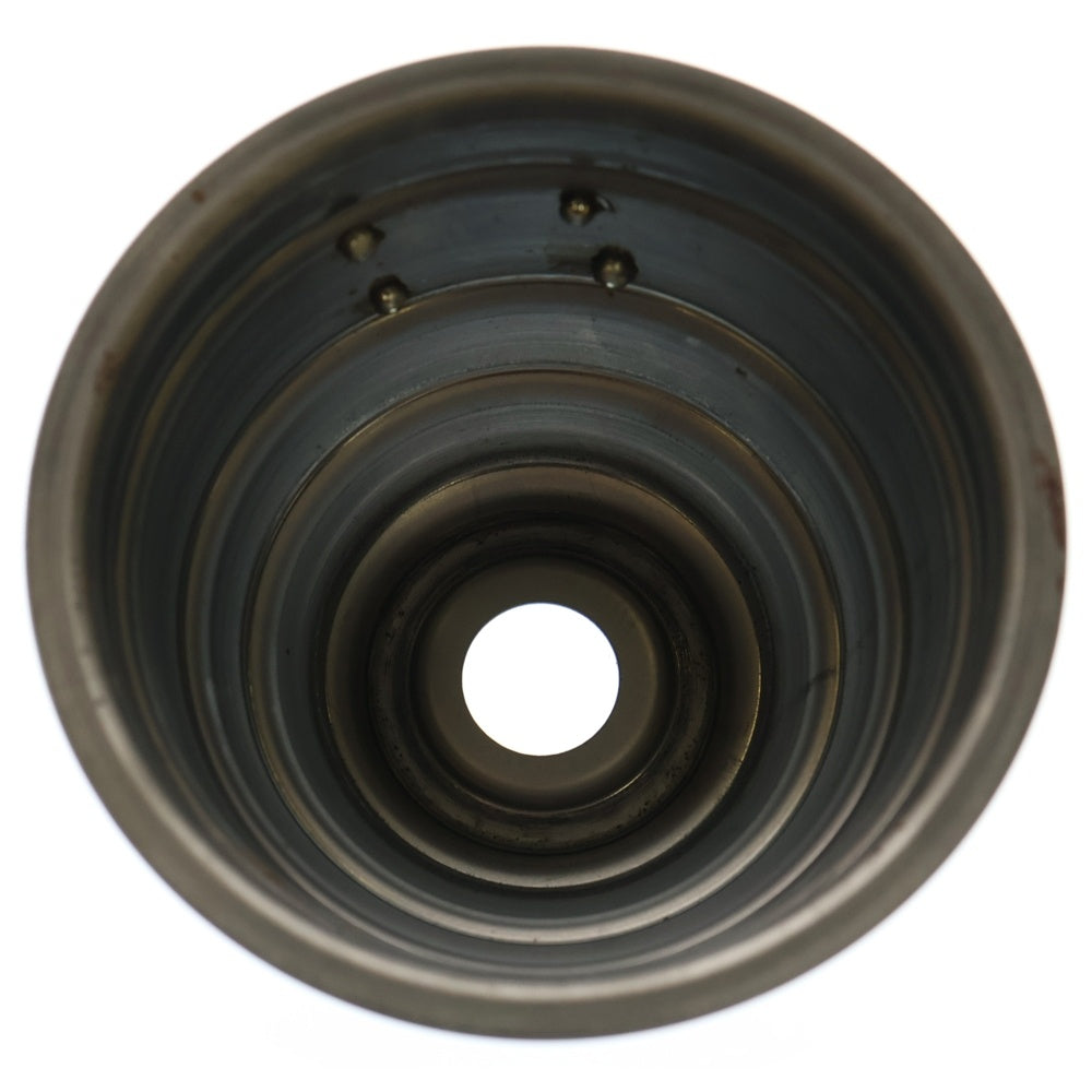 m&m(エムアンドエム) ×MASSES POT TYPE 4 - TERMIT STEEL / SMALL マシス ターミット 鉄鉢 ポット シルバー