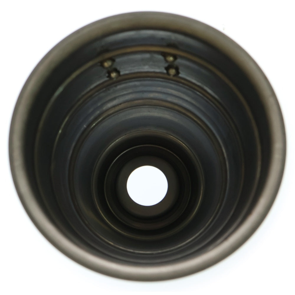 m&m(エムアンドエム) ×MASSES POT TYPE 1 - Chrysails STEEL / SMALL マシス クリサリス 鉄鉢 ポット シルバー