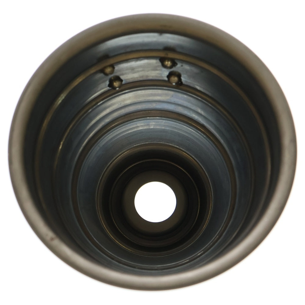 m&m(エムアンドエム) ×MASSES POT TYPE 1 - Chrysails STEEL / SMALL マシス クリサリス 鉄鉢 ポット シルバー