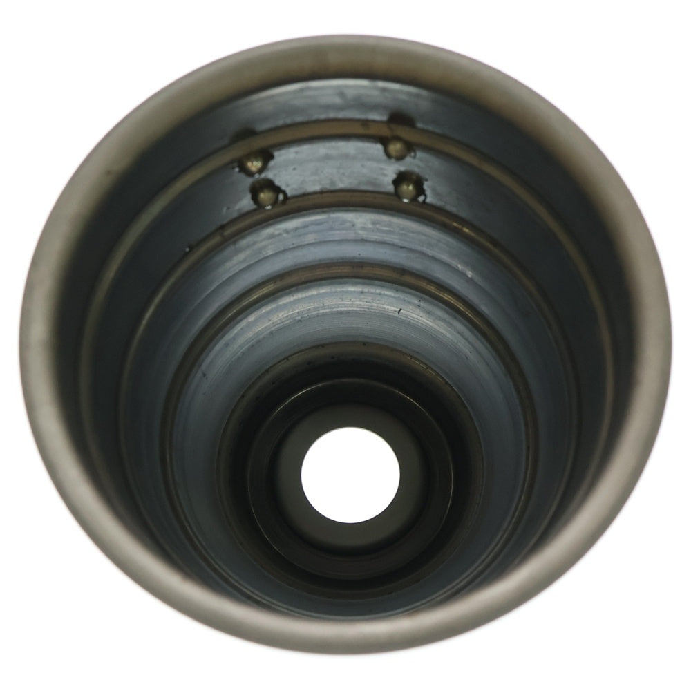 m&m(エムアンドエム) ×MASSES POT TYPE 1 - Chrysails STEEL / SMALL マシス クリサリス 鉄鉢 ポット シルバー