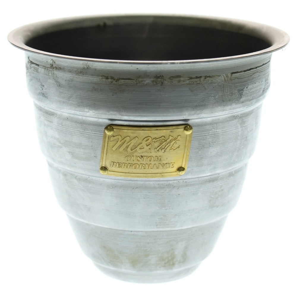 m&m(エムアンドエム) ×MASSES POT TYPE 1 - Chrysails STEEL / SMALL マシス クリサリス 鉄鉢 ポット シルバー