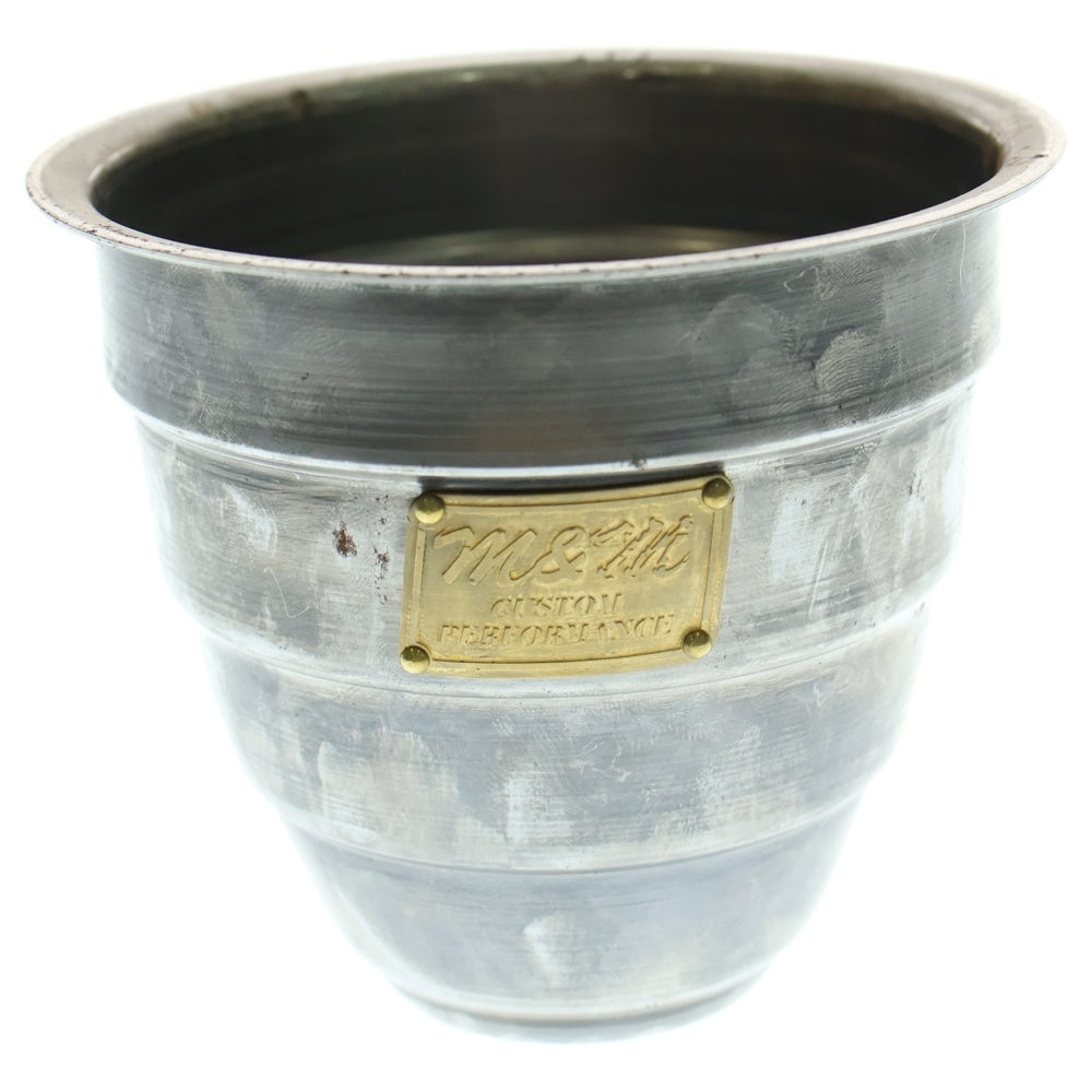 m&m(エムアンドエム) ×MASSES POT TYPE 1 - Chrysails STEEL / SMALL マシス クリサリス 鉄鉢 ポット シルバー