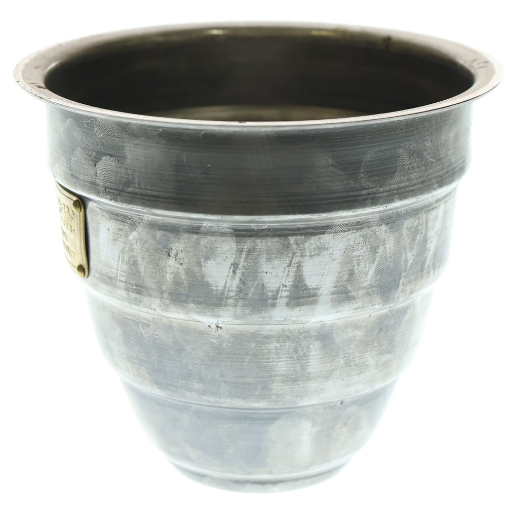 m&m(エムアンドエム) ×MASSES POT TYPE 1 - Chrysails STEEL / SMALL マシス クリサリス 鉄鉢 ポット シルバー