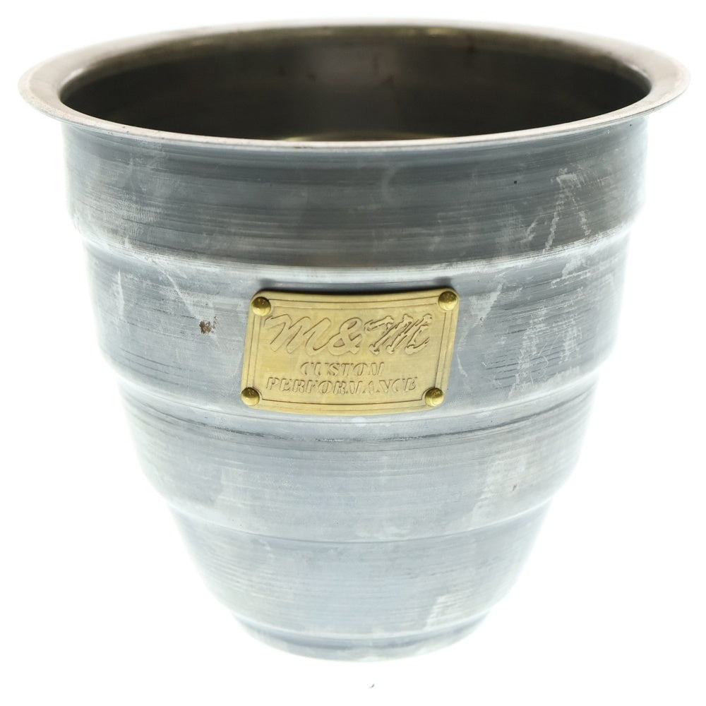 m&m(エムアンドエム) ×MASSES POT TYPE 1 - Chrysails STEEL / SMALL マシス クリサリス 鉄鉢 ポット シルバー