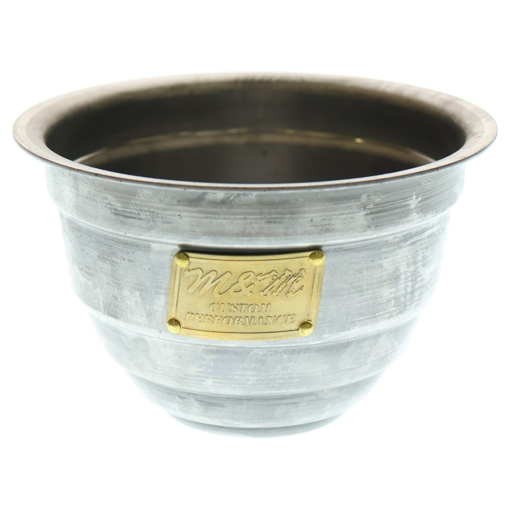 m&m(エムアンドエム) ×MASSES POT TYPE 4 - TERMIT STEEL / SMALL マシス ターミット 鉄鉢 ポット シルバー