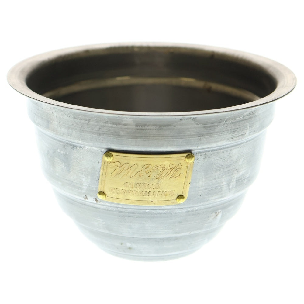 m&m(エムアンドエム) ×MASSES POT TYPE 4 - TERMIT STEEL / SMALL マシス ターミット 鉄鉢 ポット シルバー