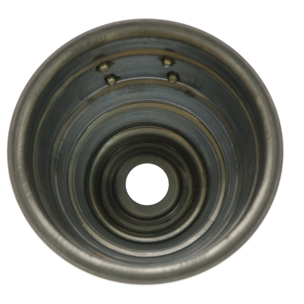 m&m(エムアンドエム) ×MASSES POT TYPE 4 - TERMIT STEEL / SMALL マシス ターミット 鉄鉢 ポット シルバー