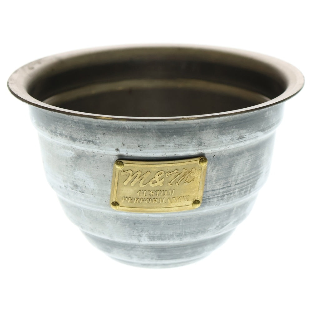 m&m(エムアンドエム) ×MASSES POT TYPE 4 - TERMIT STEEL / SMALL マシス ターミット 鉄鉢 ポット シルバー