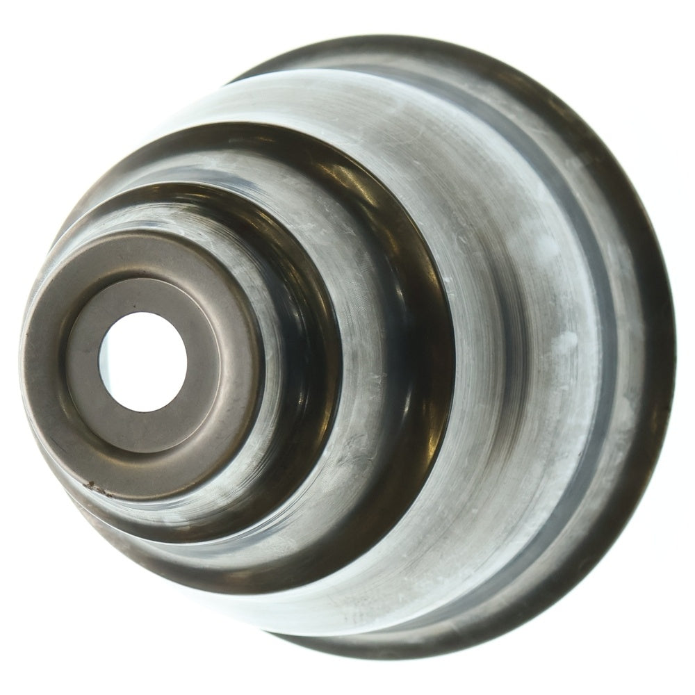 m&m(エムアンドエム) ×MASSES POT TYPE 5 - Conch STEEL / MEDIUM マシス コンク 鉄鉢 ポット シルバー