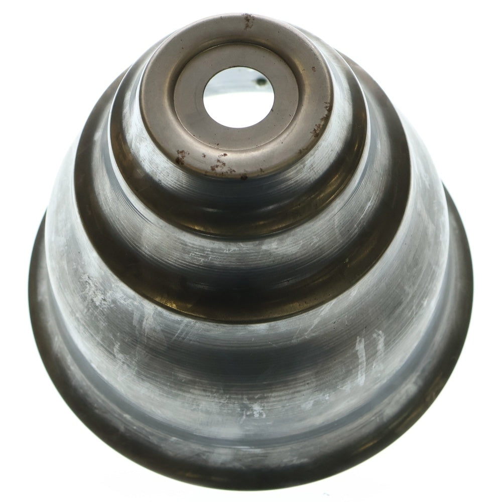 m&m(エムアンドエム) ×MASSES POT TYPE 5 - Conch STEEL / MEDIUM マシス コンク 鉄鉢 ポット シルバー