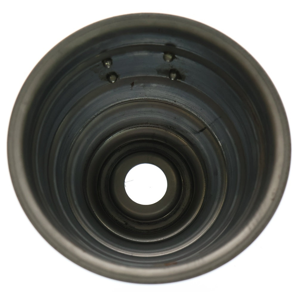 m&m(エムアンドエム) ×MASSES POT TYPE 4 - TERMIT STEEL / SMALL マシス ターミット 鉄鉢 ポット シルバー