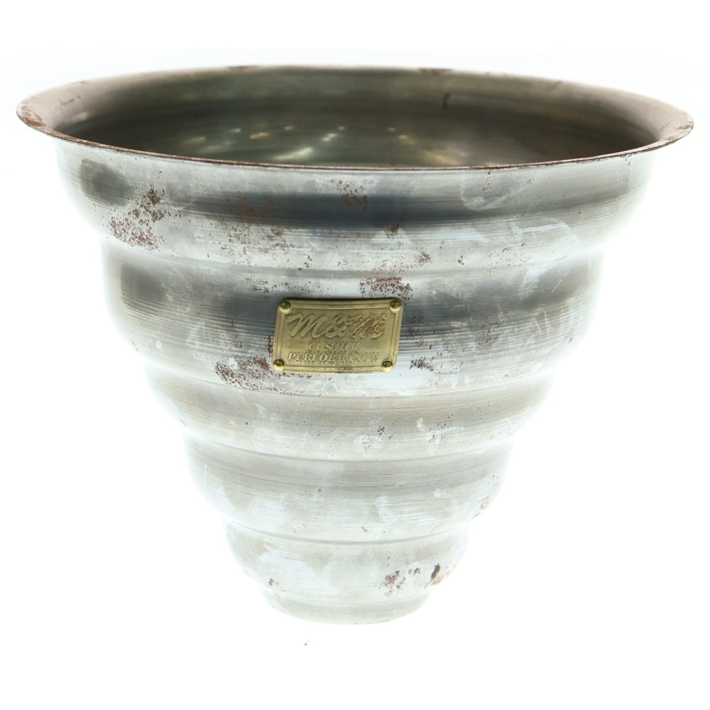 m&m(エムアンドエム) ×MASSES POT TYPE 6 - Bibendum STEEL / MEDIUM マシス ビバンダム 鉄鉢 ポット シルバー