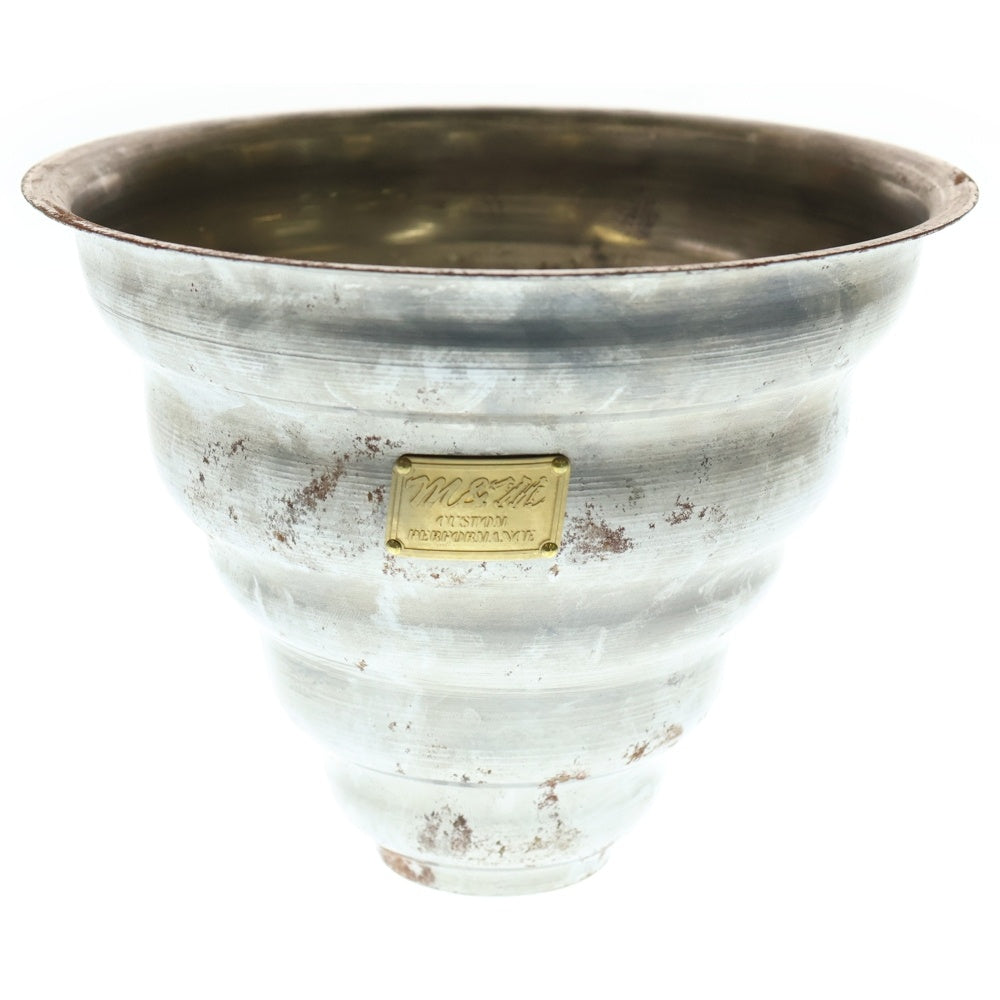 m&m(エムアンドエム) ×MASSES POT TYPE 6 - Bibendum STEEL / MEDIUM マシス ビバンダム 鉄鉢 ポット シルバー