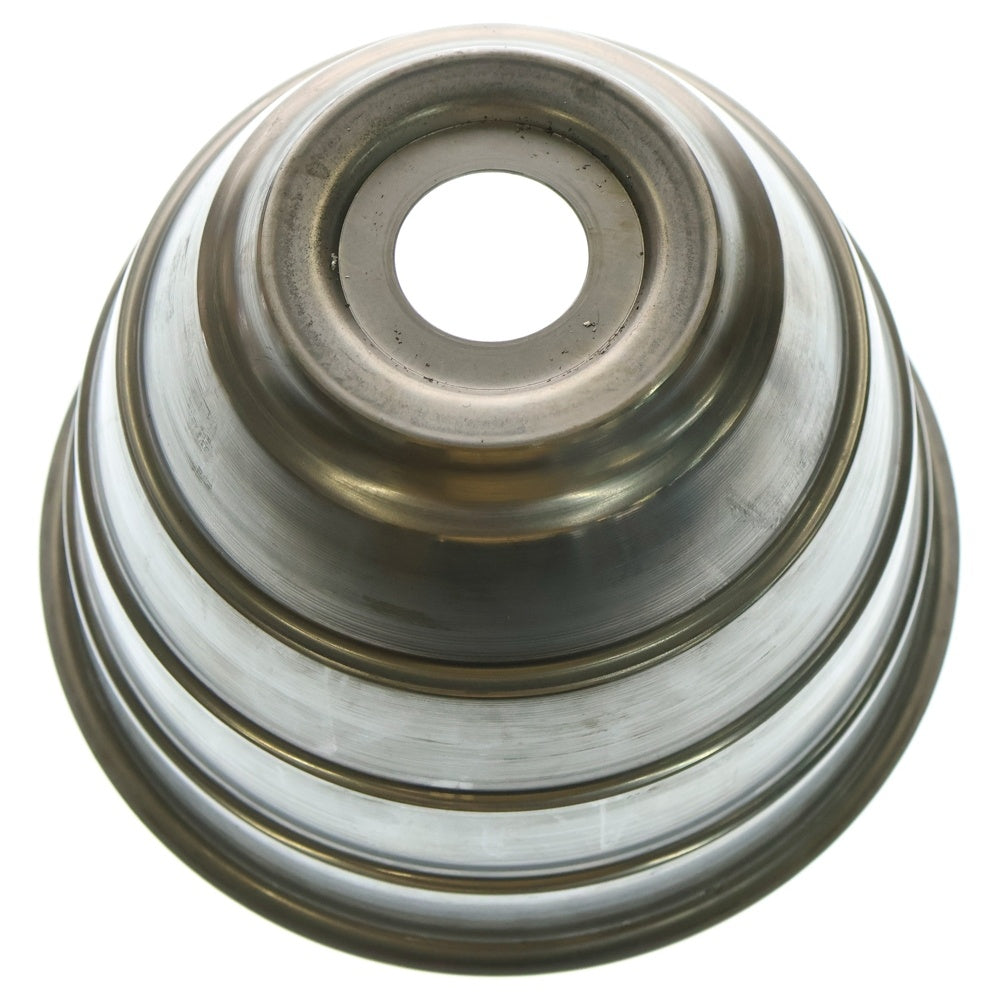 m&m(エムアンドエム) ×MASSES POT TYPE 4 - TERMIT STEEL / LARGE マシス ターミット 鉄鉢 ポット シルバー