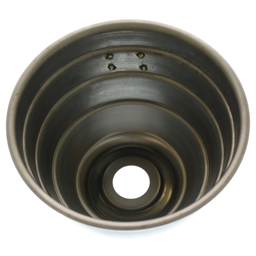 m&m(エムアンドエム) ×MASSES POT TYPE 4 - TERMIT STEEL / LARGE マシス ターミット 鉄鉢 ポット シルバー