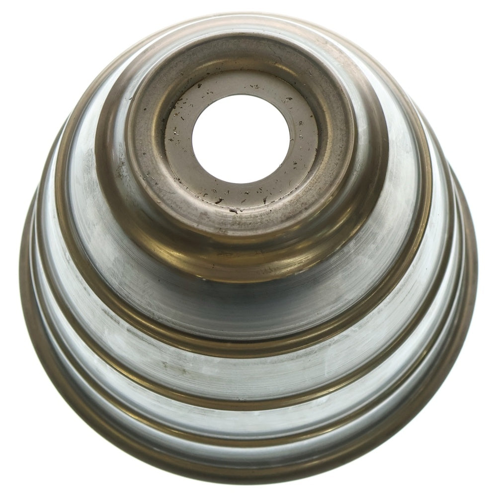 m&m(エムアンドエム) ×MASSES POT TYPE 4 - TERMIT STEEL / LARGE マシス ターミット 鉄鉢 ポット シルバー