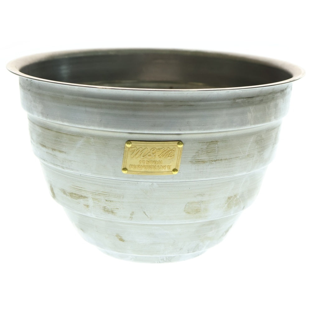 m&m(エムアンドエム) ×MASSES POT TYPE 4 - TERMIT STEEL / LARGE マシス ターミット 鉄鉢 ポット シルバー