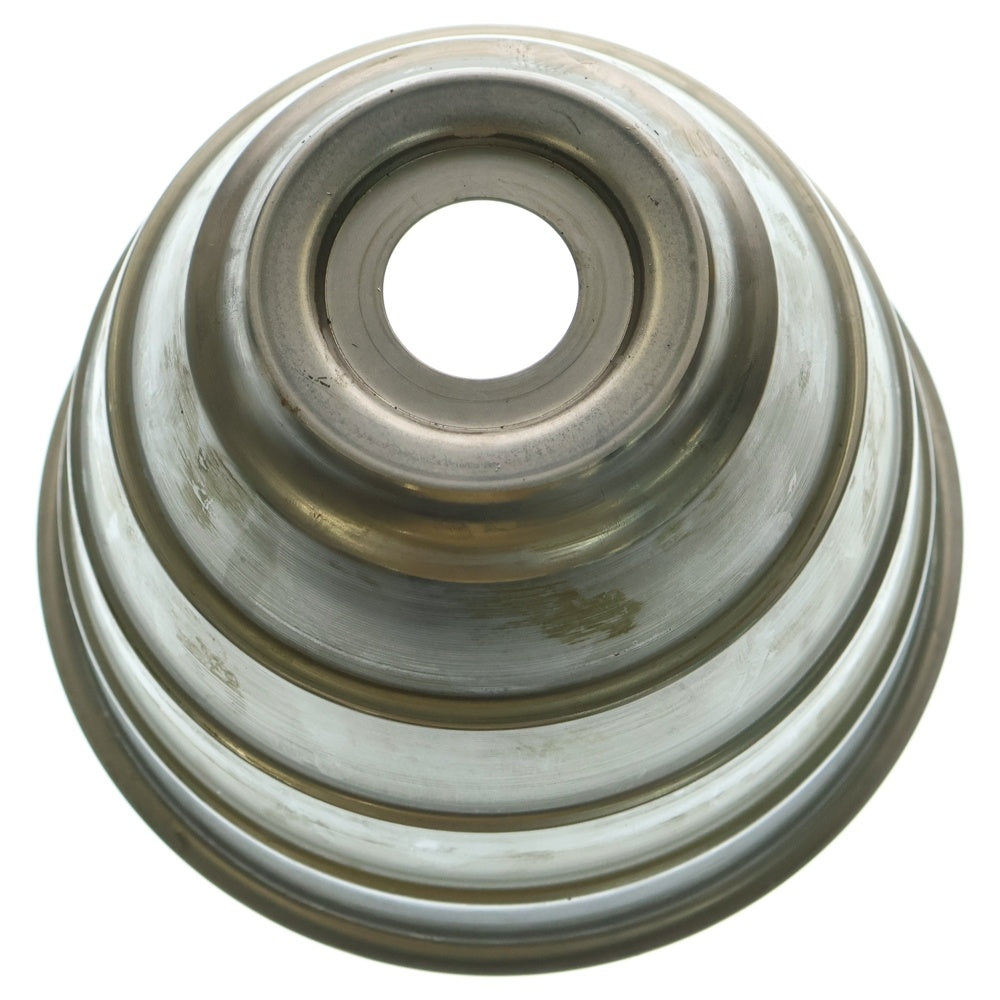 m&m(エムアンドエム) ×MASSES POT TYPE 4 - TERMIT STEEL / LARGE マシス ターミット 鉄鉢 ポット シルバー