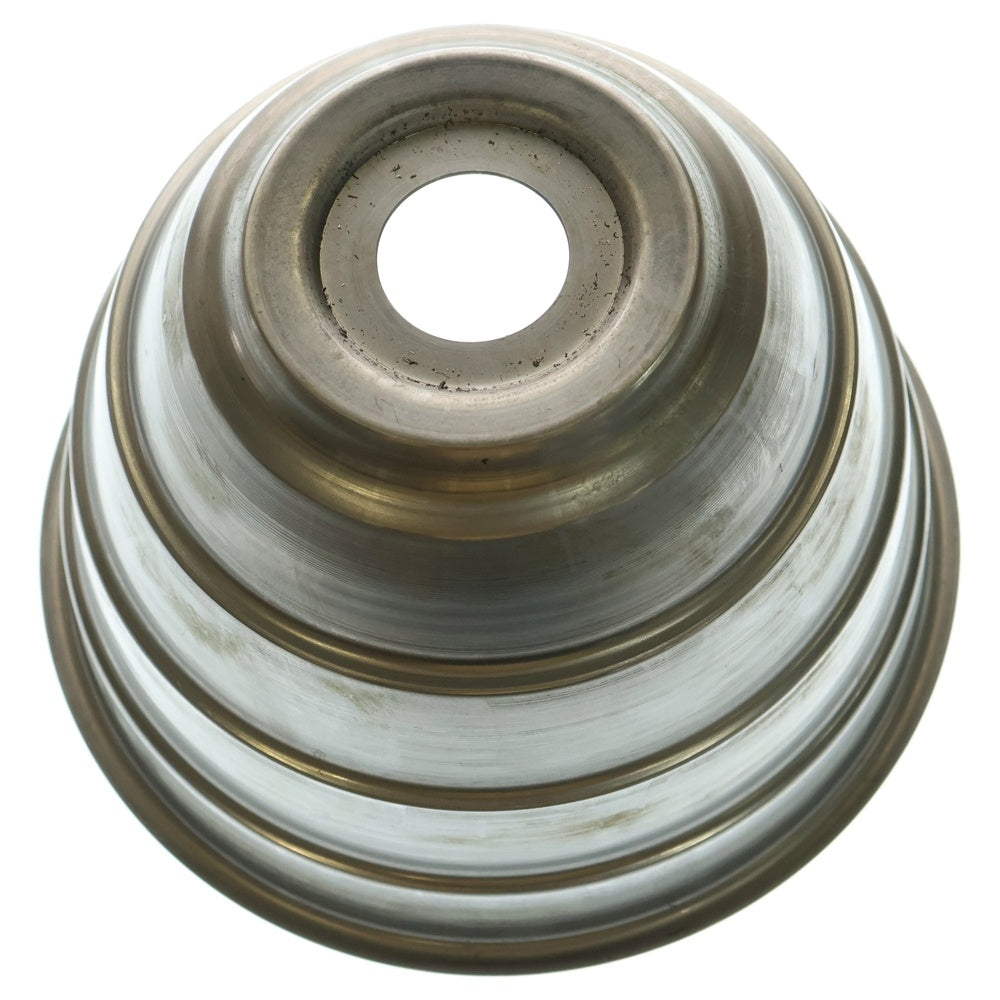 m&m(エムアンドエム) ×MASSES POT TYPE 4 - TERMIT STEEL / LARGE マシス ターミット 鉄鉢 ポット シルバー