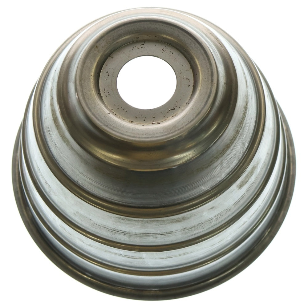 m&m(エムアンドエム) ×MASSES POT TYPE 4 - TERMIT STEEL / LARGE マシス ターミット 鉄鉢 ポット シルバー