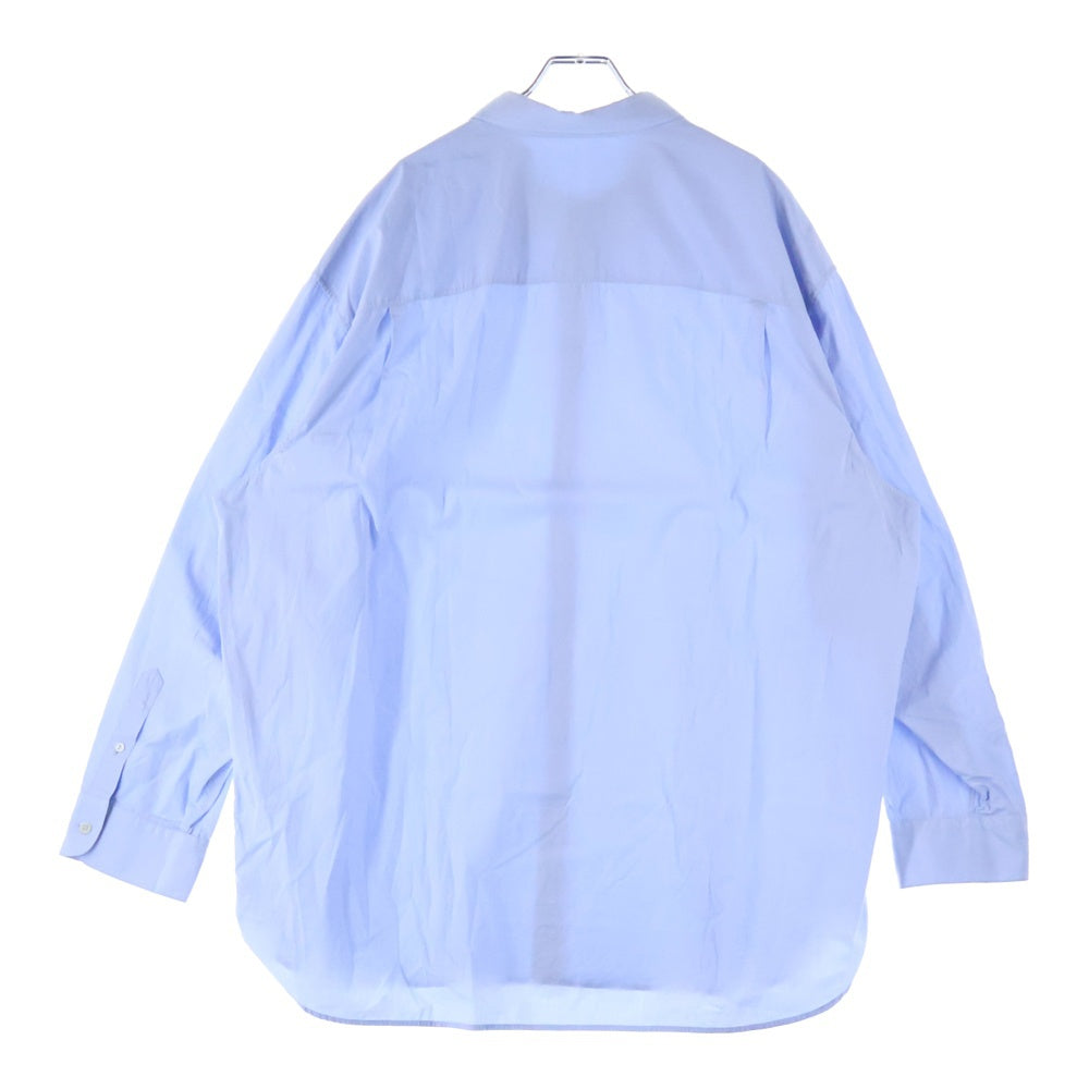 THE ROW(ザロウ) イタリア製 コットン ロングスリーブ 長袖シャツ ブルー