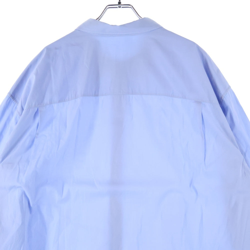 THE ROW(ザロウ) イタリア製 コットン ロングスリーブ 長袖シャツ ブルー