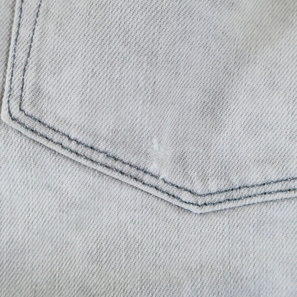 DIESEL BLACK GOLD(ディーゼルブラックゴールド) ブリーチド スリム スキニー デニムパンツ グレー