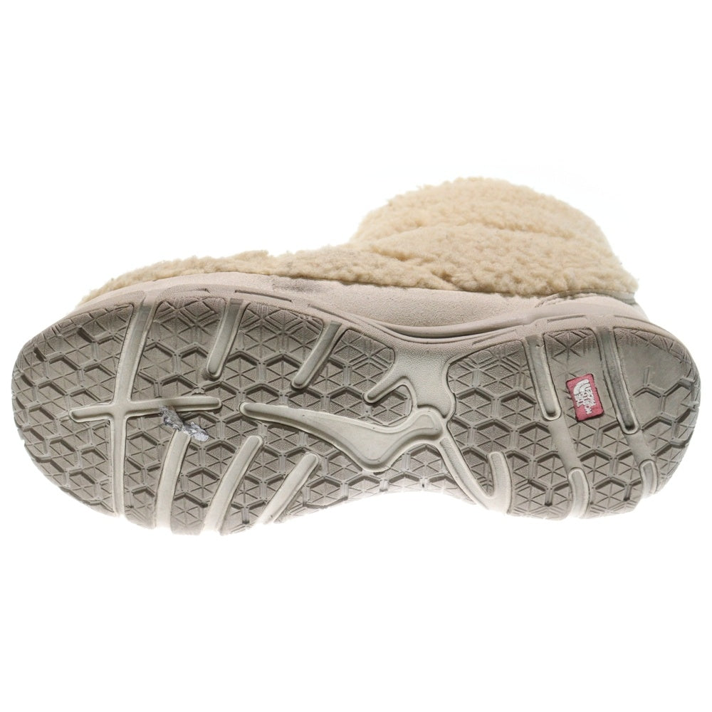 THE NORTH FACE(ザノースフェイス) emmi別注 NUPTSE BOOTIE ヌプシ ブーティ ライト ボアショートブーツ ベージュ US7/25cm NF51883E-F