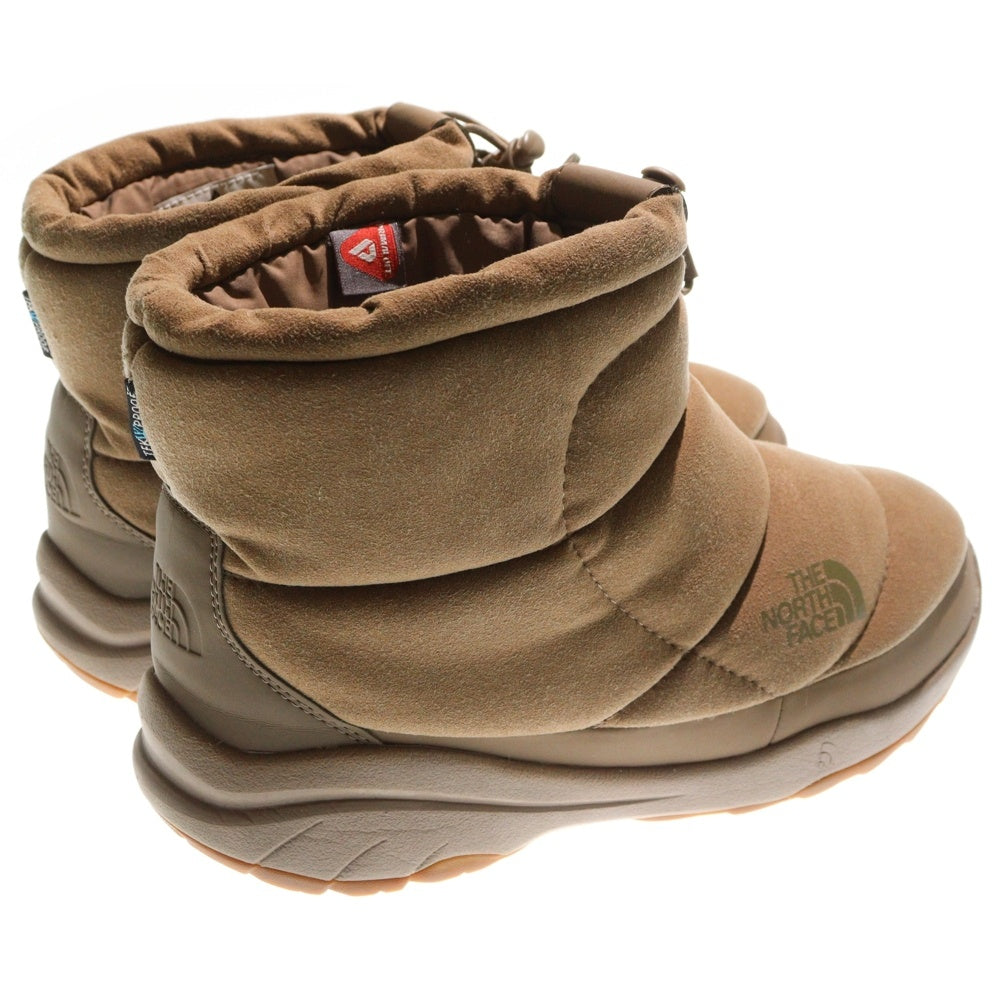 THE NORTH FACE(ザノースフェイス) BEAMS別注 NUPTSE BOOTIE ヌプシ ブーティ パテッドショートブーツ ブラウン US8/26cm NF51782B