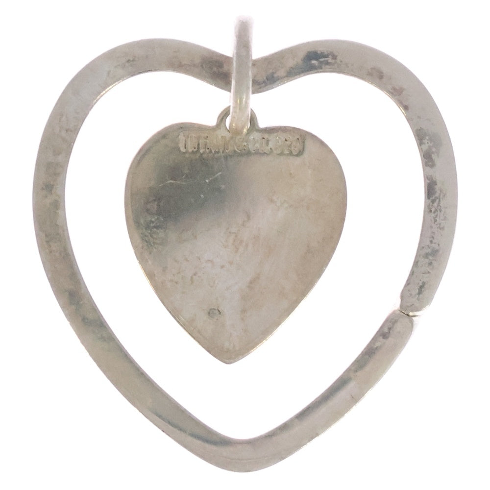 TIFFANY & Co.(ティファニー) ハートチャーム キーリング キーホルダー シルバー